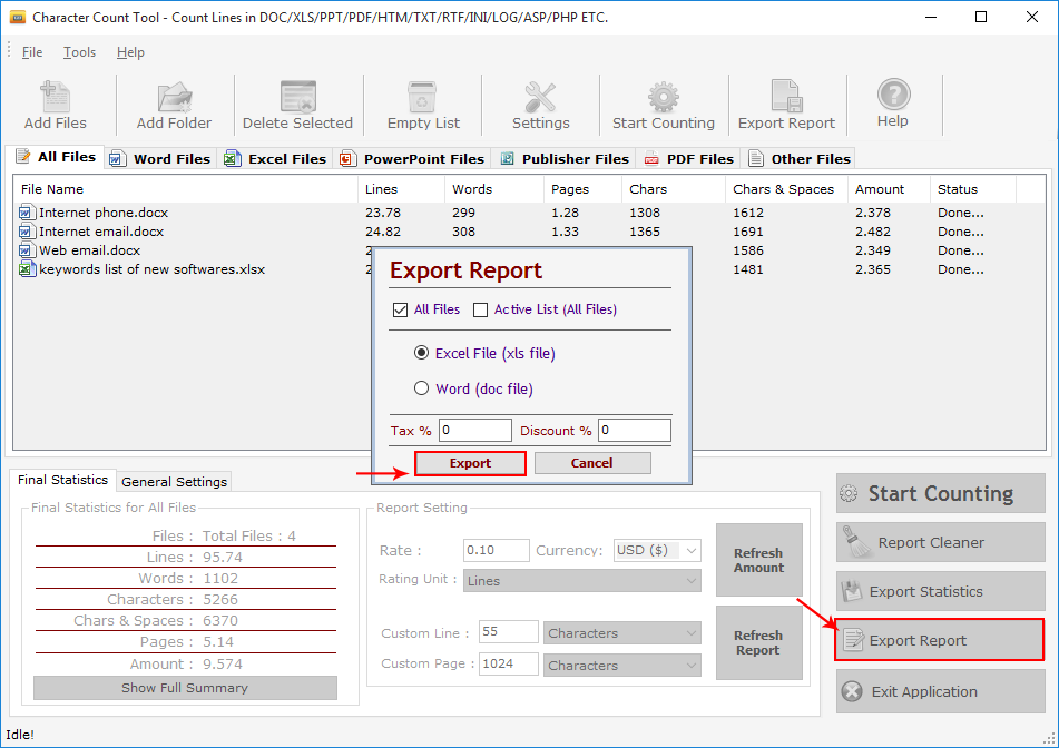 Character Count Tool is innovative Character Count software.